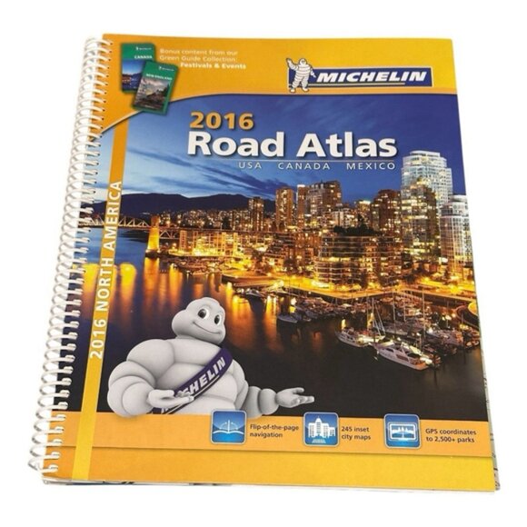 Michelin 2016 Road Atlas USA Canada Mexico - Picture 2 of 9
